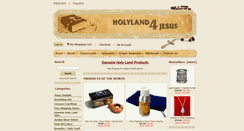 Desktop Screenshot of holyland4jesus.com