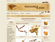 Tablet Screenshot of holyland4jesus.com